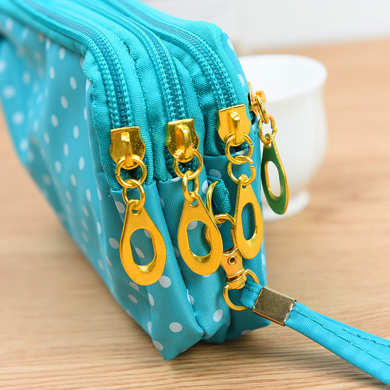 Wholesale Zipper Nylon Cloth Hand-held Short Wallet